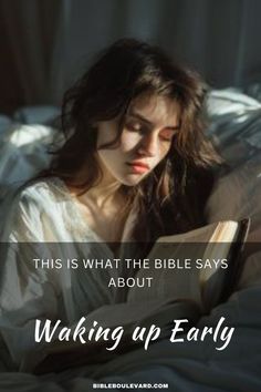 What Does the Bible Say About Waking up Early? Worship Prayer, Wake Up Early, Connecting With God, Book Of Revelation, Spiritual Experience