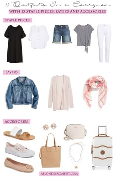 the ultimate travel packing guide for women in pink, white and blue with text overlay