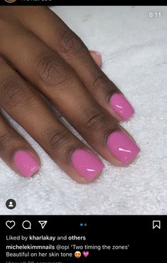 Short Clean Nails Spring, Short Gel Nails Black Women, Pink Overlay Nails, Gel Overlay Nails Natural Short, Short Overlay Nails, Acrylic Overlay Nails Short, Braided Ideas, Black Nails Design, Gel Overlay Nails