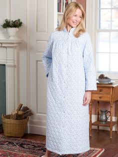 So Thick and Plush...Winter Doesn't Stand a Chance Cozy Winter Robe For Daywear, Cozy Winter Bedtime Robe, Quilted Robe, Robe For Women, Flannel Robe, Modest Maxi Dress, Modest Maxi, Shearling Slippers, Dressing Gowns