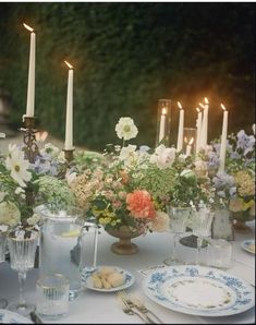 #wedding #weddinginspo English Garden Table Decor, Thrifted Garden Wedding, Colorful June Wedding Flowers, Vintage China Wedding Reception, Cottagecore Wedding Table Decor, English Countryside Wedding Reception, Floral Backyard Wedding, Grandma Chic Wedding, Spring Aesthetic Wedding