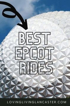 the top of spaceship ride with text overlay saying best spot rides