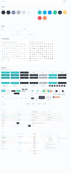 an image of a calendar with different colors and numbers on the page, including one for each