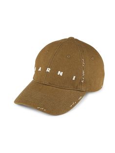 Find MARNI Logo-embroidered Denim Baseball Cap on Editorialist. Bold Marni logo lettering is embroidered across the front of this adjustable cotton baseball cap. Adjustable Cotton Spot clean Made in Italy. Marni. Color: Creta. Size: Large. Denim Baseball Cap, Denim Hat, Man Logo, Embroidered Baseball Caps, Blue Kyanite, Embroidered Denim, Mens Denim, Logo Embroidered, Hats For Men