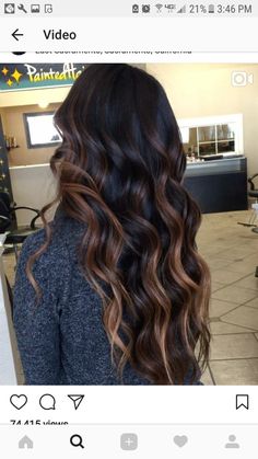 Toes Ideas, Dark Ombre Hair, Balayage Hair Caramel, Highlights Curly Hair, Brunette Hair With Highlights, Hair Upstyles, Hair Due