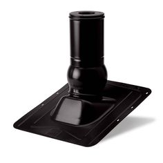 an image of a black plastic base for a speaker system or subwoofer