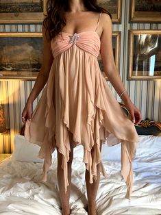 The Stella Dress💌 Nana Jacqueline, Stella Dress, Halter Maxi Dress, Halter Maxi, Pink Ruffle, Halter Maxi Dresses, Free Spirited, The Goddess, Vacation Outfits