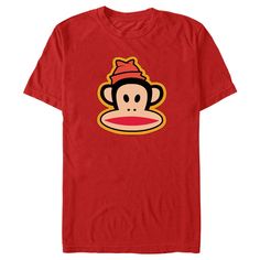 Get lost in the bright and colorful world of Paul Frank with all new officially licensed apparel featuring your favorite playful and happy characters from Planned Pines past and present! This classy men's graphic t-shirt features a graphic of the iconic Julius the Monkey wearing a super comfy and fashionable orange beanie. Grab one of these sweet new tees today and let your imagination run wild with these pop culture icons! Julius The Monkey, Pop Culture Icons, Orange Beanie, Colorful World, Paul Frank, Classy Men, Men's Graphic T Shirt, Past And Present, Monkeys