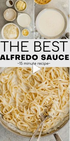 the best alfredo sauce recipe in 15 minutes