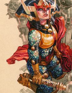 Eric Canete, Big Barda, Adam Hughes, Comics Characters, Famous Comics, Kirby Art, Copic Marker, Wonder Women, New Gods