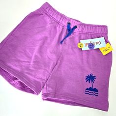 Nwt Kids Summer Beachy Shorts. Above The Knee. Army Green Shorts, Light Blue Shorts, Stretch Shorts, Elastic Waist Shorts, Green Shorts, Grey Shorts, Purple Fashion, Kids Shorts, Chino Shorts