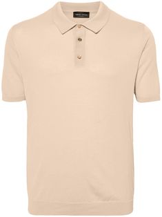 bege claro algodão trama leve gola polo vista com abotoamento frontal mangas curtas bainha e punhos canelados barra reta Polo Shirts For Men, Polo Shirt Colors, Cotton Polo Shirt, Cotton Polo, Shirts For Men, Polo Collar, Mens Polo Shirts, Polo Shirts, Light Beige