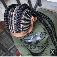 Womens Braids, Hairstyles Extensions, Two Braid Hairstyles, Cornrow Braids, Twisted Hair