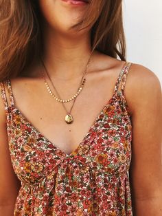 This gorgeous chain will take your layering game to the next level. So much glitter and dimension with this one. 19" of 14k gold fill goodness. Summer Hippie Outfits, Summer Outfits Alt, Summer Outfits Aesthetic Vintage, Summer Outfits Amazon, Summer Outfits Boho, Amazon Summer Outfits, Alt Summer, Alt Summer Outfits, Summer Outfits Aesthetic