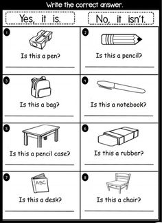 the worksheet for reading and writing with pictures on it, including two different types of