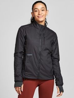 Be ready for whatever your winter workouts may bring—from cold temps to windy weather. The women's Janji Thermalrunner insulated jacket offers protection from the elements without extra unwanted bulk. Insulated Jacket Women, Winter Workout, Windy Weather, Puffy Coat, Running Jacket, Men Fits, Rei Co-op, Outerwear Women, Short Tops