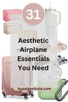 Aesthetic Airplane Essentials You Need Discover Aesthetic, Aesthetic Airplane, Airplane Essentials, Face Aesthetic