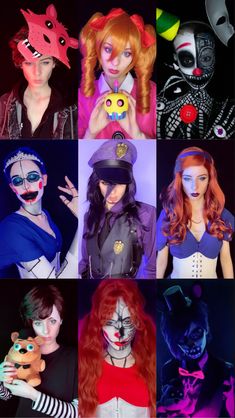 Fnaf Characters Cosplay, Fnaf Ballora Cosplay, Afton Family Cosplay, Ballora Costume, Ennard Cosplay, Fnaf Costume Ideas, Fnaf Movie Outfit Ideas, Ballora Cosplay, Ballora X Springtrap