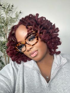 Loc Layers, Loc Curls, Locks Styles, Red Locs, Medium Natural Hair Styles, Locs Journey, Natural Locs, Locs Styles, Loc Inspiration