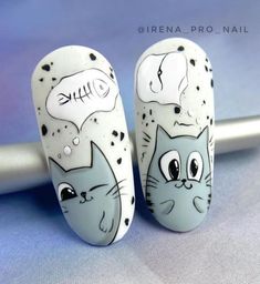 Husky Nail Art, Octopus Nails, Paw Art, Gel Nails Diy