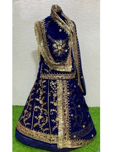 Humarai Pure Bridal wedding Gotta Patti work Rajputi Poshak In Blue Color-81999 Product Details: Fabric:Humarai Fabric with Humarai Pure Odhni Work:Barik Gotta Patti work with Barik Foiling Zari and Coding work with Heavy Stone Touch Heavy Odhni four side work with Pallu Butta and Butti work with Gotta turri Heavy Kurti work with Galla and Astin work With Astar and Aari Magji complete Color: Blue Occasion:Mehendi Sangeet, wedding Party Wear Washing Instruction:Dry Wash Color : Same as pr photo ( Heavy Kurti, Gotta Patti Work, Side Work, Gotta Patti, Bridal Wedding, Lehenga, Wedding Bridal, Party Wear, Wedding Party