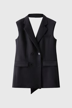 This sleeveless blazer dress features a waistcoat and straight shoulders for a classic, slimming look. The open back with a ribbon accent adds a unique touch for a stylish, sophisticated style.Fabric: Cotton, Polyester Straight Shoulders, Sleeveless Blazer Dress, Classic Tailoring, Sleek Chic, Sleeveless Blazer, Printed Casual Dresses, Floral Print Maxi Dress, Floral Print Maxi, Halter Maxi Dresses