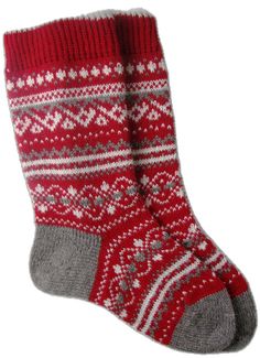 Red Socks As Winter Gifts, Red Winter Socks As Gift, Red Socks For Winter Gift, Red Socks For Winter Gifts, Nordic Style Winter Socks For Gift, Cozy Red Socks For Winter, Comfortable Warm Red Socks, Cozy Red Winter Socks, Nordic Warm Winter Socks