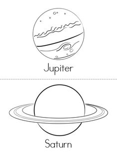 the planets and their names coloring pages for kids to print out, with pictures on them