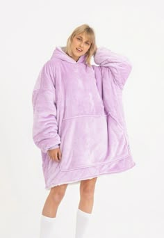 Winter Warm Soft Velour Hoodie Blanket Pocket Big Soft Robe Bathrobe Sweatshirt Pullover Soft Robes, Sweatshirt Blanket, Blanket Sweater, Velour Hoodie, Hoodie Blanket, Wearable Blanket, Hooded Blanket, Sleepwear Robe, Sherpa Fleece