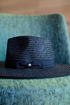 Our Palm Desert Panama fit in perfectly on our latest road trip photo shoot. Stunning, classic, chic - everything you've ever wanted in a hat. Featuring a molded crown with a pinched 10cm brim and hand woven straw, it's crystallized on the tone on tone ribbon with a simple Swarovski rivet. -Rancher style hat with a chill & casual vibe-Brim is flexible but holds its shape-Coordinating ribbon band-Pinched top-Great quality-- will last forever-This color actually goes with everything effortless Straw Panama Hat, Palm Desert, Tone On Tone, Classic Chic, Hat Band, The Palm, Hat Fashion, Panama Hat, Panama