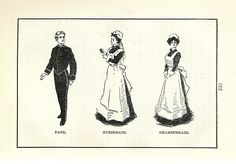 1906 Fashion, Servant Clothes, Victorian Maid, Blithe Spirit, Regency Era Fashion, Maid Uniform, Maid Outfit