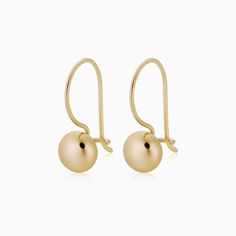 #All Whether you’re dressed to the nines or rocking your favorite athleisure, our Buttoned-Up Drop Earrings will polish up your look with a shine like no other. Two round gold buttons drop to the perfect length for a look that's addictably wearable and impressively chic. The Finer Points: #YellowGold-14kSolidGold 14 Karat Yellow Gold 6mm Ball Size Shephard Hook, Latch Closure Crafted in Istanbul, Turkey Everyday Jewelry Gold, Dressed To The Nines, Men Diamond Ring, Mens Pendant, The Nines, Diamond Rings Bands, Gold Price, Istanbul Turkey, Jewelry Business