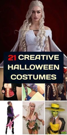 the cover of creative halloween costumes