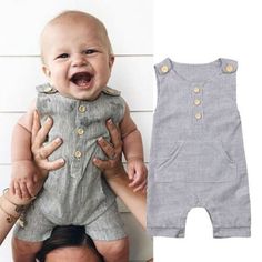 Playsuits Outfit, Jumpsuit Shorts, Baby Boy Summer, Summer Baby Clothes, Newborn Baby Boy, Linen Romper, Toddler Romper, Boys Summer Outfits, Fashionable Baby Clothes