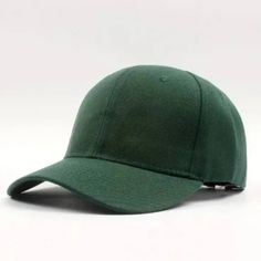 Boho Comfortable Cotton Material Simple And Casual Design, Perfect For Everyday Wear 1 Pc - Green Baseball Hat - One Size Fits Most Brand New Item!! Green Visor Hat For Everyday, Everyday Green Baseball Cap One Size Fits Most, Everyday Green Baseball Cap, Green Baseball Hat, Green Baseball Cap, Cc Hats, Patriotic Hats, Black Bucket Hat, Berets Cap