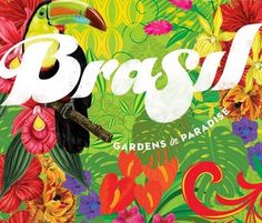 an advertisement for the macy's flower show featuring a toucan and tropical flowers