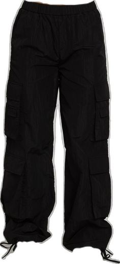 Black Parachute Pants, Tennis Skirts, Cargo Style, Athletic Top, Style Pants, Ankle Cuffs, Trendy Style, Yoga Tops, Crop Tank