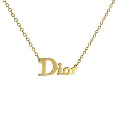 Trendy Personalized Yellow Gold Name Necklace, Trendy Gold Custom Name Necklace, Trendy Custom Name Gold Necklace, Trendy Gold Name Necklace For Personalized Gift, Elegant Custom Name Chain Necklace, Trendy Personalized Pendant Name Necklace, Trendy Personalized Gold Necklaces, Trendy Personalized Gold Chain Necklace, Customized Trendy Gold Jewelry