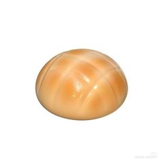 an orange object on a white background with no image to describe, it looks like something from another planet