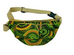 "Colorful Hippie, Bohemian 100% High Quality Cotton Canvas, High Quality Zippers. Lightweight Perfect Size fanny pack measures about 12\"x6\" You won't feel bulky when you wear it with all necessary stuff like phone, key, cards, cash and so on, suitable for running jogging dog walking biking hiking and other outdoor activities where you do not feel like carrying a purse or handbag. Multiple Compartments for Easy Organization of all your belongings 1 main Compartment with 4 additional pockets. 3 Casual Green Chest Bag With Cell Phone Pocket, Casual Green Belt Bag For Travel, Green Belt Bag With Pockets For Daily Use, Green Casual Belt Bag With Adjustable Strap, Casual Green Belt Bag With Adjustable Strap, Green Casual Pouch Belt Bag, Green Rectangular Belt Bag With Pockets, Casual Green Pouch Belt Bag, Green Pouch Belt Bag With Zipper Pocket