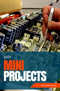 the cover of electronics mini projects ideas