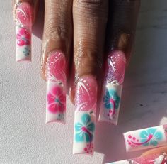 Pink Nails Y2k, 2000 Nail Art, Grad Nails, Deco Nails, Home 2023, Her Nails, Dope Nail Designs, Exotic Nails