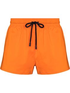 Abricot-orange cotton-blend drawstring swim shorts from VILEBREQUIN featuring elasticated drawstring waistband, thigh-length and mesh lining. Be mindful to try on swimwear over your own garments.. Versace Outfit, Be Mindful, Orange Shorts, Nike Air Max 97, Short Suit, Espadrille Shoes, Sweaters Knitwear, Drawstring Waistband, Board Shorts