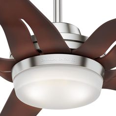 The Correne is inspired by Scandinavian interior design, specifically the mid-century use of bent plywood and techniques found in contemporary furniture aesthetics. Dimmable, energy-efficient LED bulbs shine through the cased white glass illuminating the room with a soft light. The contortional movement of the ribbon-like blades is the standout feature, while the minimal metal and glass elements add just the right amount of subtlety to offer an intimate sensibility that blends with a wide variet Bent Plywood, Contemporary Fan, Brushed Nickel Ceiling Fan, Track Lighting Pendants, Room Fan, Art Glass Lamp, Scandinavian Interior Design, Arc Floor Lamps, Ceiling Fan With Remote