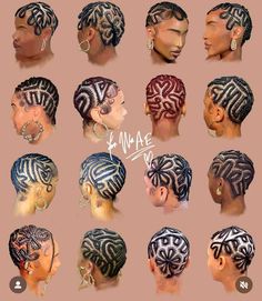 Unique Cornrow Hairstyles, Unique Cornrows, Hair Refresh, Hair Braid Patterns, Hairstyles Trending, Braiding Hairstyles, Braided Hairstyles For Black Women Cornrows, Beautiful Black Hair, Haircuts For Women Over 50