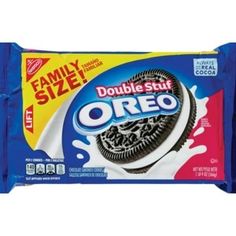 oreo family size milk and chocolate cookies