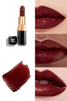 Dark Cherry Lipstick, Chanel Makeup Aesthetic, Brown Red Lipstick, Brick Lipstick, Crimson Red Lipstick, Red Brown Lipstick, Red Velvet Lipstick, Dark Red Lipstick