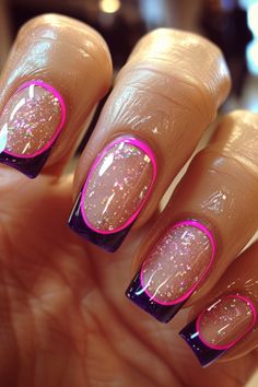 Pink French Tip Nails Latest Nail Art, Blush Tones, Nails 2024, Chic Pink