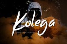 Kolega - Brush Handwritten Font