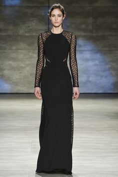 Rose Fashion, Lela Rose, 2015 Fashion, Fall 2015, Long Sleeve Maxi Dress, Elegant Fashion, New York Fashion Week